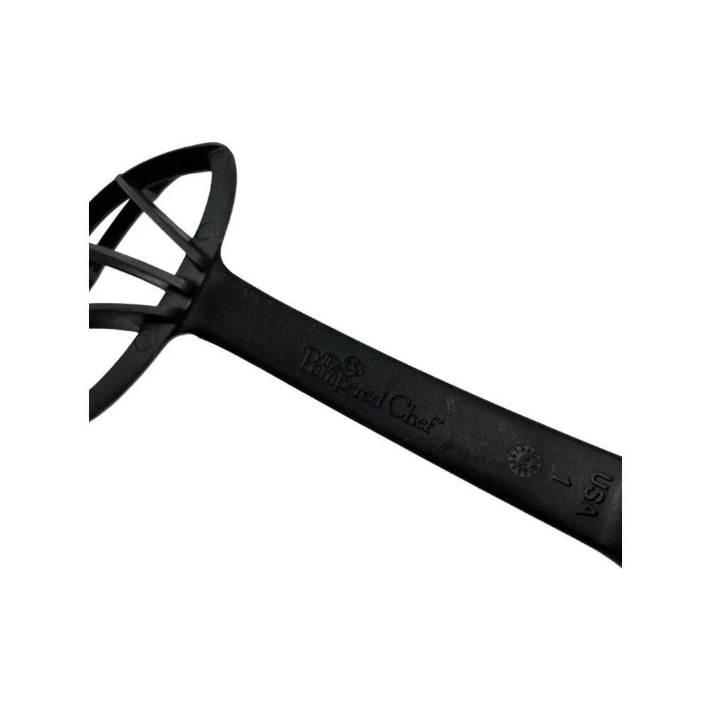 Pampered Chef Mix N Masher Kitchen Utensil Black Nylon Food Prep Tool